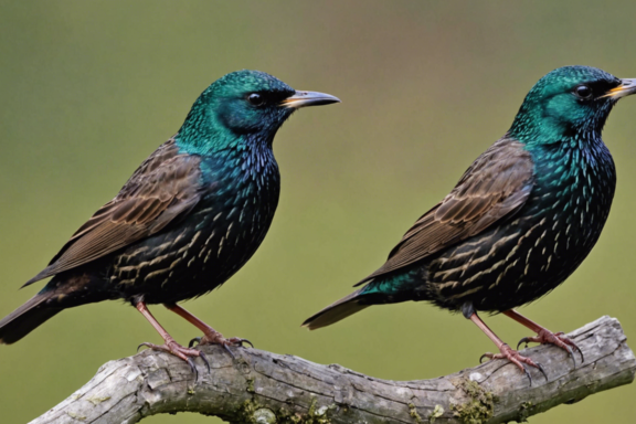 learn about the european starling, a sociable bird species known for its striking plumage and intelligent social behaviors. discover its habitat, diet, and unique characteristics.