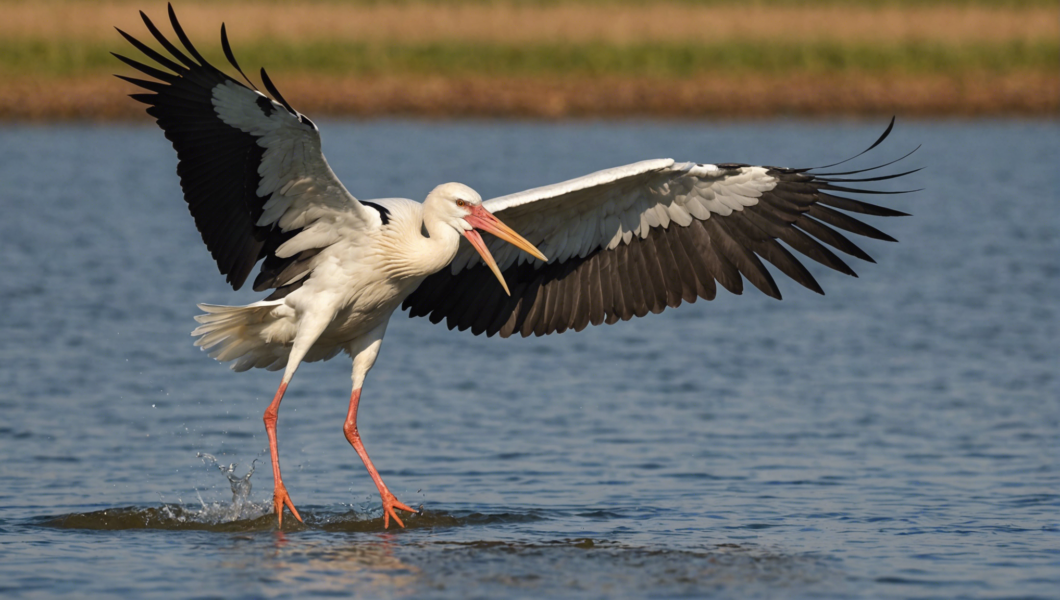 the white stork, a migratory wading bird known for its long annual migrations, is a sight to behold in its natural habitat. learn more about this graceful bird and its fascinating migration patterns.