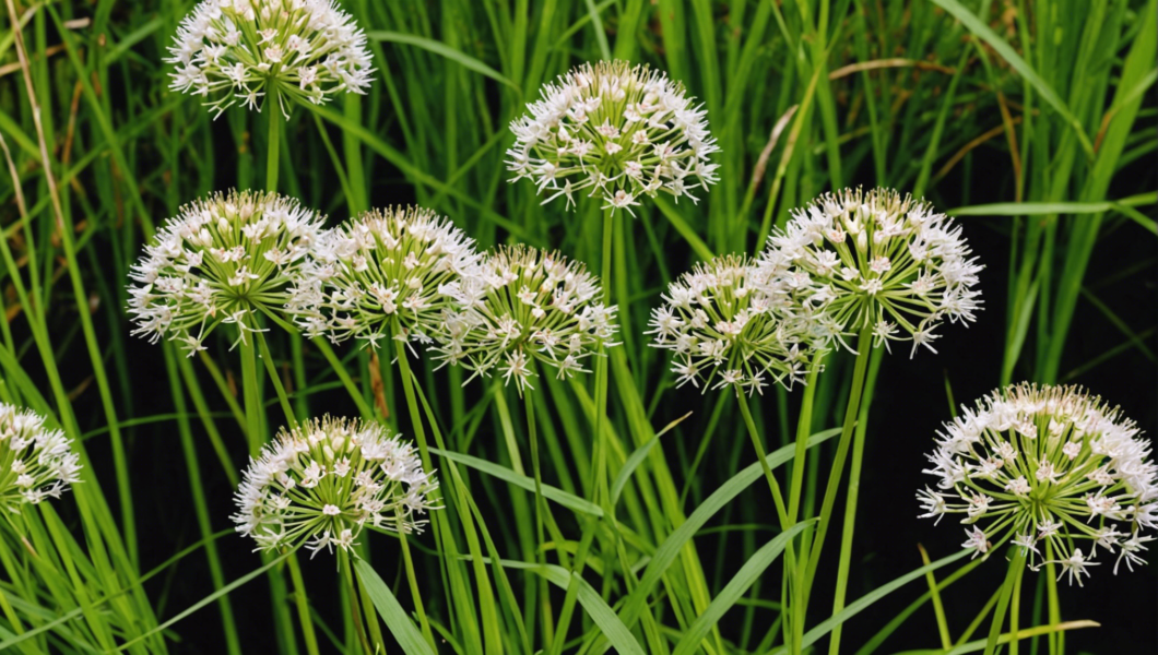 discover the fragrant flowered rush, an aquatic plant with perfumed blossoms. delight in the exquisite scent of its blossoms as they adorn your aquatic garden.