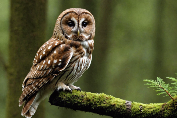 discover the fascinating world of the tawny owl, the most well-known nocturnal bird of prey, and learn about its unique characteristics, habits, and adaptations in this insightful guide.