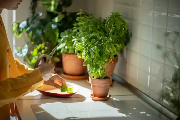 How to Start a Kitchen Herb Garden for Winter Cooking